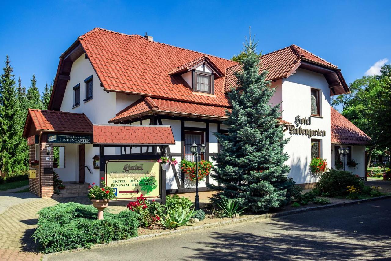 Hotel & Restaurant Lindengarten Lübben المظهر الخارجي الصورة